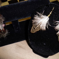 Dust Me Feather Bangle