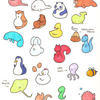 Next Year's Girl - Cute Animals Print