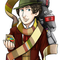 4th Doctor Print