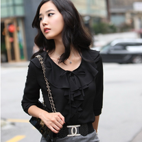 Camisa Chorreras / Lotus Blouse WF071