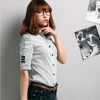 Camisa Rayas / Striped Blouse WF076
