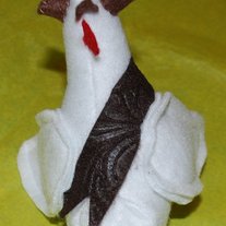 Steampunk Plushy Chicken