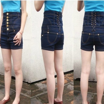 Shorts Cintura Alta / High Waist Shorts WF097