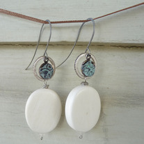 LETTING GO // pretty patina earrings 