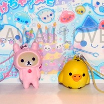 Korilakkuma & Kiiroitori Squishy Charm
