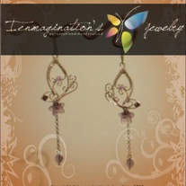 Sterling Silver Flower Taurins (P)Earrings