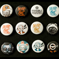 Invisible Industries x Munk One Button Pin Pack 01