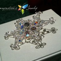 Snowflake Brooch