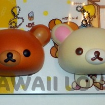 Rilakkuma & Korilakkuma Large Head Squishy
