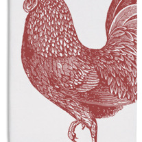 Floursack Towel- Red Rooster