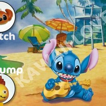 Disney Stitch and Scrump Squishy