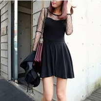 Vestido negro / Dress black DW055