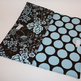 Diaper Clutch - Chocolate and Blue - Thumbnail 3