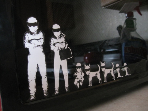 STIG Family Stickers