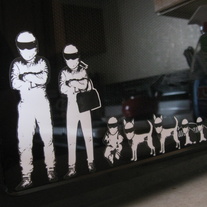 STIG Family Stickers