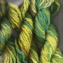 Citrus Produce Yellow, Green Texas Spun Wool Yarn