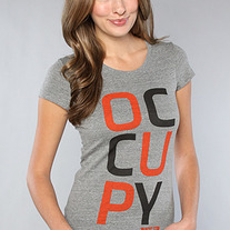 The Occupy Ladies Tee