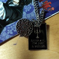 Black Butler Necklace