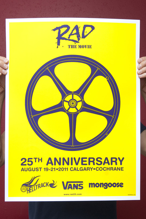RAD 25th Anniversary Poster (Tuff)