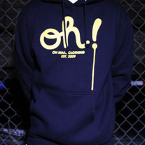 The Dripping Oh! Hoodie (University Yellow/Navy)