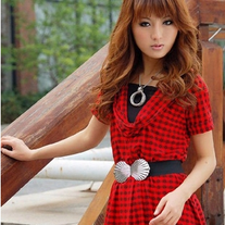 Vestido Cuadros / Tartan Dress DW087