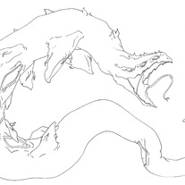 Sea Monster *original* 