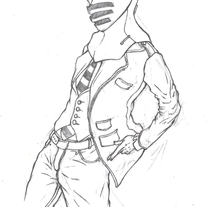 Medieval Helm Sketch 2 *original*