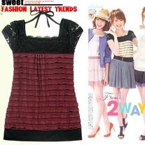 Camiseta Encaje / Lace T-Shirt DW145