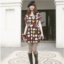 Vestido Corazones / Hearts Dress DW152