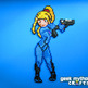 Metroid Samus Aran Zero Suit Nintendo Perler Bead Sprite - Thumbnail 2