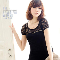 Camiseta Encaje / Lace T-Shirt DW189