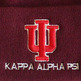 IU Kappa Alpha Psi Knit Beanie (Krimson) - Thumbnail 1