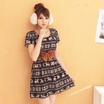 Vestido Ciervos / Deers Dress DW243