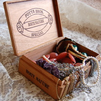 1900 Antique Industrial Cigar Box
