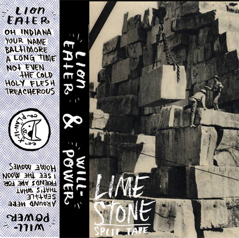 Lion Eater/WillPower split tape - Limestone