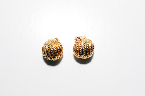Gold Knot Earrings