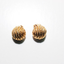 Gold Knot Earrings