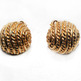 Gold Knot Earrings - Thumbnail 1