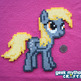 Derpy Hooves -  My Little Pony Perler Bead Sprite - Thumbnail 1
