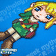 Link - Legend of Zelda Chibishou Bead Sprite - Thumbnail 1