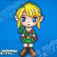 Link - Legend of Zelda Chibishou Bead Sprite - Thumbnail 2