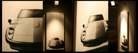 s30 240z G-Nose canvas print