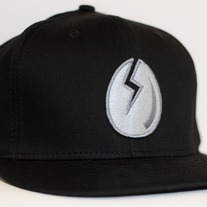 Black/Silver Egg Head Snapback (New Era)