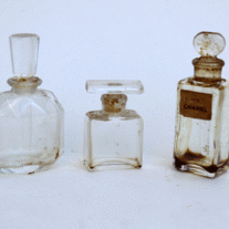 Vintage Miniature Perfume Bottles - Set of 3