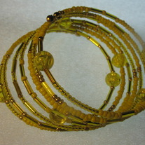 1in. Yellow Bracelet.