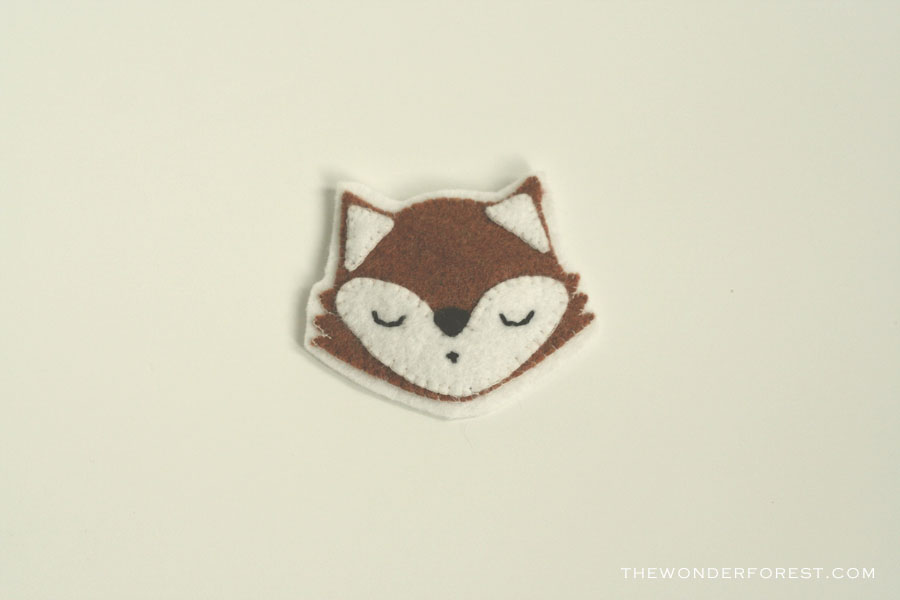 Fox Brooch Pin