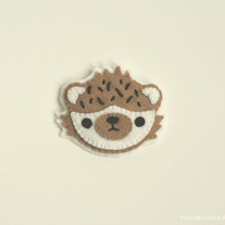 Hedgehog Brooch Pin