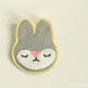 Bunny Brooch Yellow Pin - Thumbnail 1