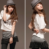 Falda Rayas / Striped Skirt DW357