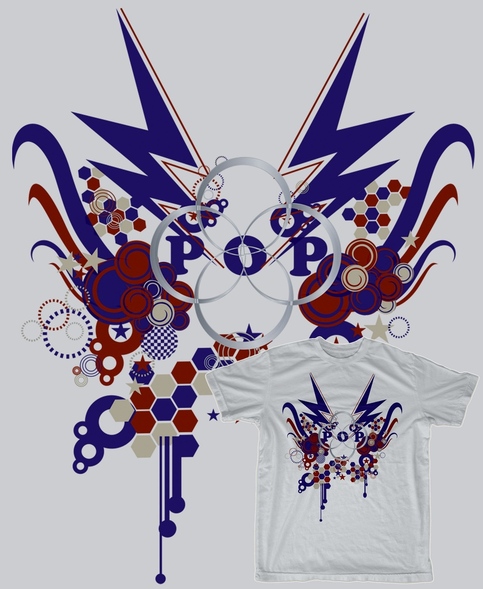 E - PoP Graphic T shirt